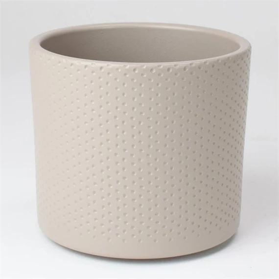 Kaspó dombor mintával 12,5x13,5 cm 5féle