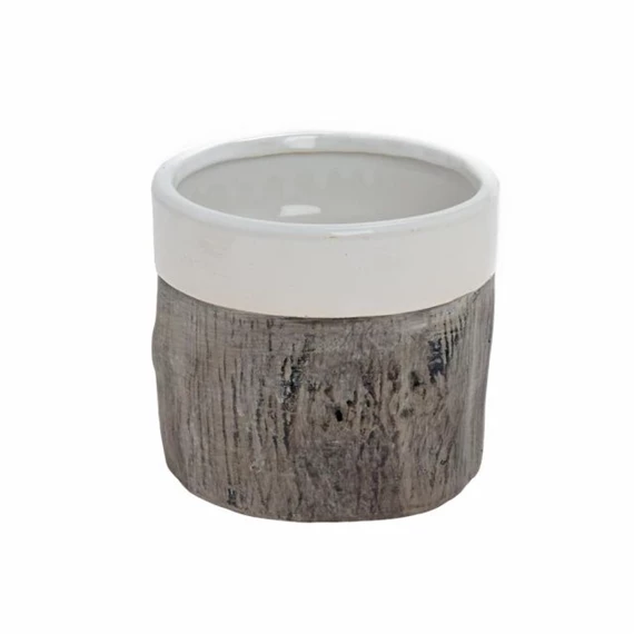 Kaspó fa mintával 12x12x11 cm