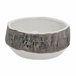 Kaspó fa mintával kerámia