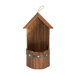 Kaspó ház formával akasztós 33x13x10 cm