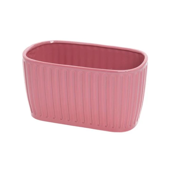 Kaspó hosszúkás 13x13x24 cm