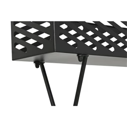 Kaspó lábakkal, szögletes 65x20x71 cm