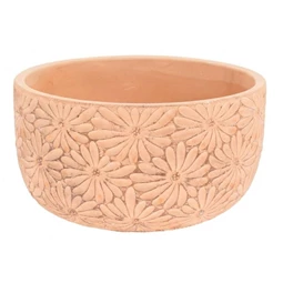 Kaspó margaréta mintával 20,8x20,8x10,8 cm