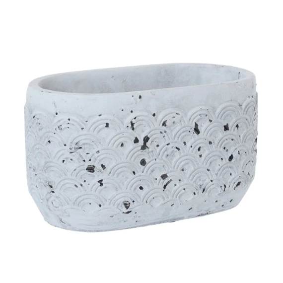 Kaspó ovális 20x11,5x11,5 cm