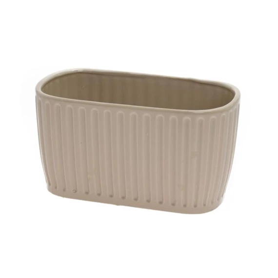 Kaspó ovális  24,5x13x13 cm