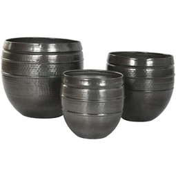 Kaspó szett 41x41x40 cm S/3