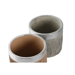 Kaspó szett 17x17x15 cm 2 féle S/2