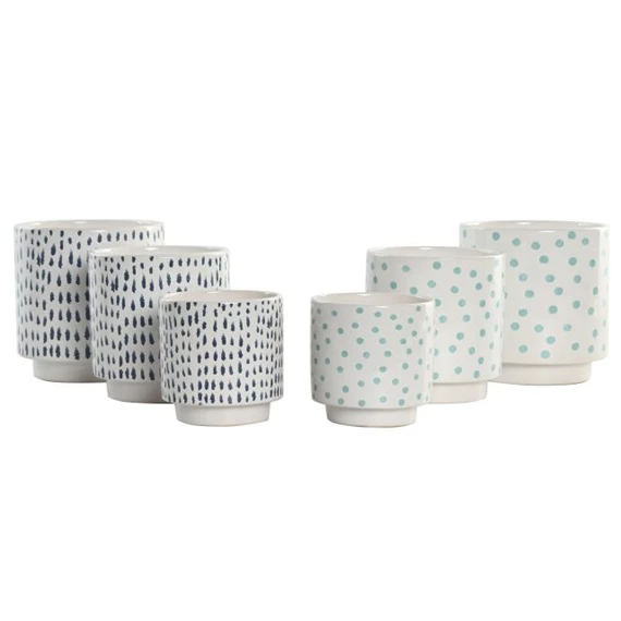 Kaspó szett 14x14x14 cm 2 féle S/3