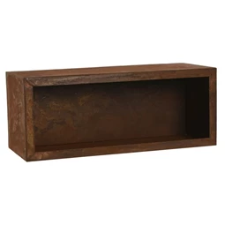 Kaspó szett szögletes 40x18x16 cm S/2