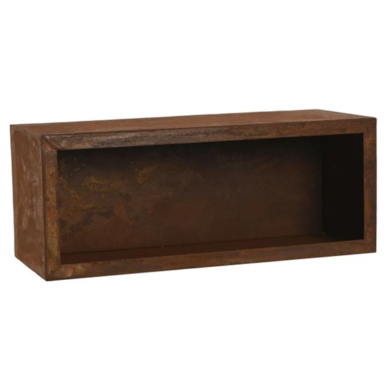 Kaspó szett szögletes 40x18x16 cm S/2