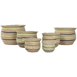 Kaspó szett 44x44x33 cm S/6