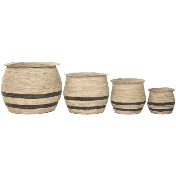 Kaspó szett 60x60x52 cm S/4