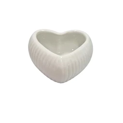 Kaspó szív alakú 6x11,5x12,8 cm