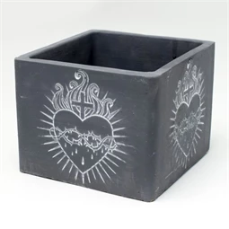 Kaspó szögletes 14x14x11,5 cm