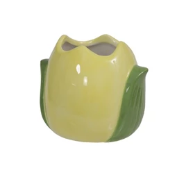 Kaspó virág alakú 10x7x9 cm