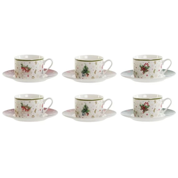 Kávés szett 8x7,5x5,7 cm 200 ml S/6