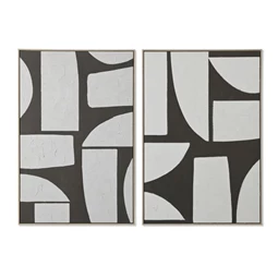 Kép absztrakt 83x4,5x123 cm 2 féle