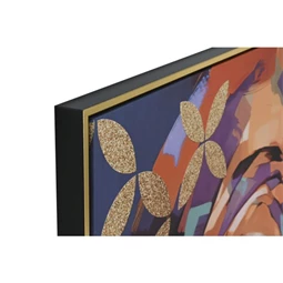 Kép afrikai nő, keretes 82x3,5x122 cm 2 féle