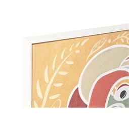 Kép absztrakt arcok 83x4x83 cm 2 féle