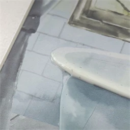 Kép fürdőszoba keretes 32x2,5x32 cm 2 féle