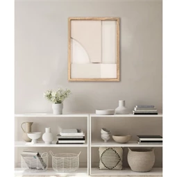 Kép keretes, LED-es 3D-s 40x3,8x50 cm 2 féle