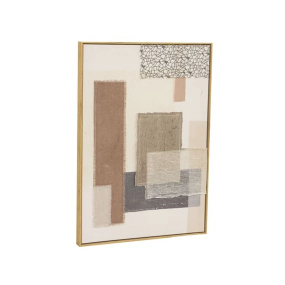 Kép keretes, absztrakt 3D-s 50x3,2x70 cm 2 féle