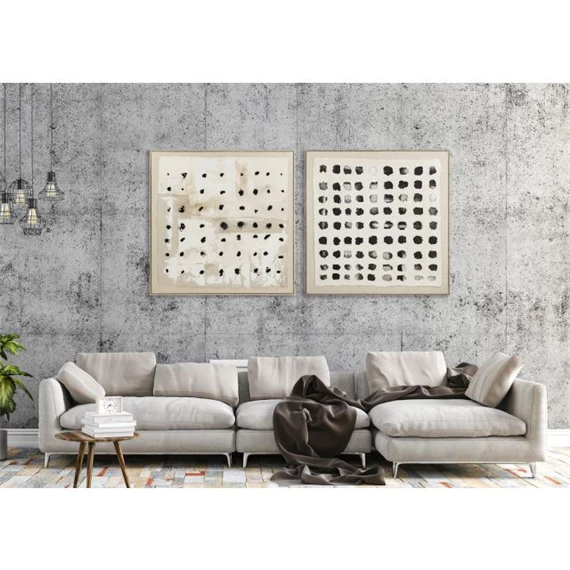 Kép keretes, absztrakt 102x3,2x102 cm 2 féle