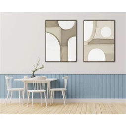 Kép keretes, absztrakt 62x3,8x82 cm 2 féle