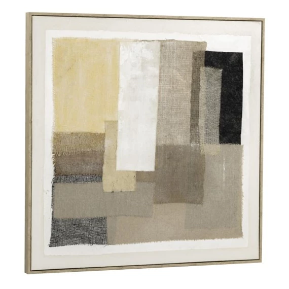 Kép keretes, absztrakt 82x3,8x82 cm 2 féle