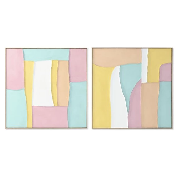 Kép keretes, absztrakt 102x4,5x102 cm 2 féle