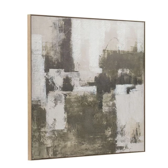 Kép keretes, absztrakt 120x5,2x120 cm