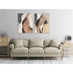 Kép keretes, absztrakt 60x2,8x80 cm 2 féle