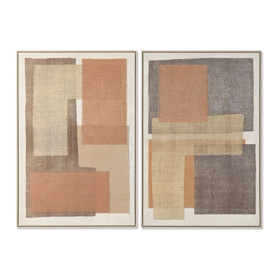 Kép keretes, absztrakt 83x4x123 cm 2 féle