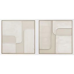 Kép keretes, absztrakt 92x4,5x92 cm 2 féle