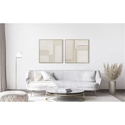 Kép keretes, absztrakt 92x4,5x92 cm 2 féle