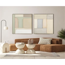 Kép keretes, absztrakt 92x3,8x92 cm 2 féle