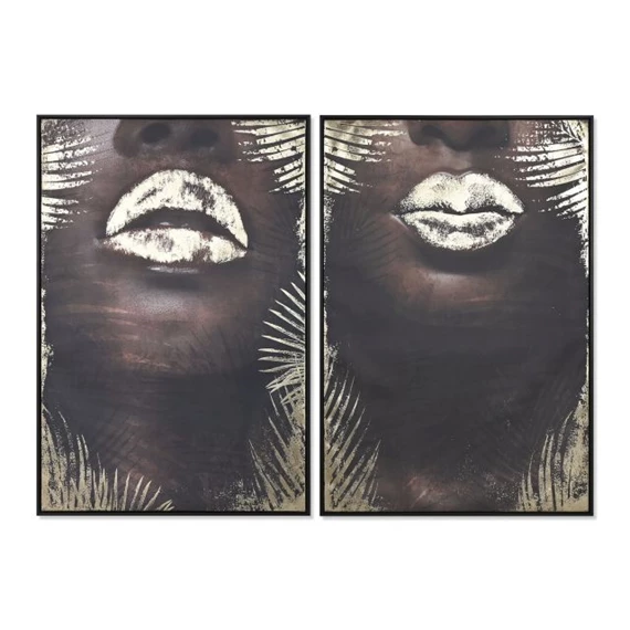 Kép keretes, ajkak 83x4x123 cm 2 féle