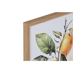 Kép keretes, citrom 30x1,8x40 cm 2 féle