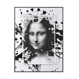 Kép keretes, modern 60x3,5x80 cm