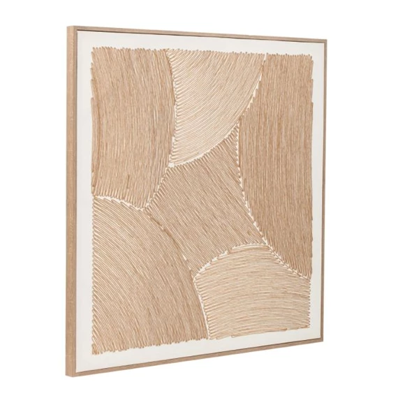 Kép keretes, modern 100x3,8x100 cm 2 féle