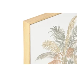 Kép keretes, pálmafa 3D-s 40x3,2x50 cm 2 féle