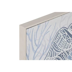 Kép keretes, tengeri 40x3x40 cm 2 féle