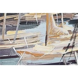 Kép keretes, vitorlások 83x4x123 cm 2 féle