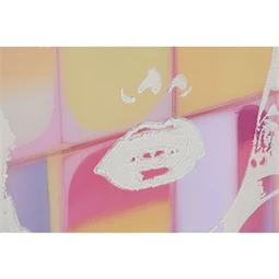 Kép kézzel festett 90x4x120 cm