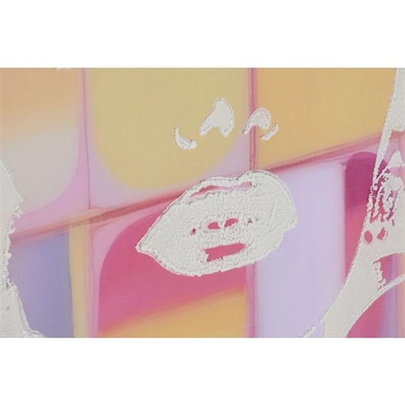 Kép kézzel festett 90x4x120 cm