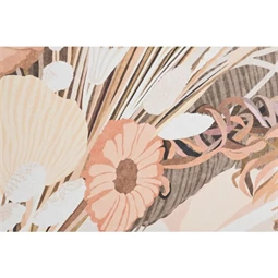 Kép lány virágcsokorral 90x4x120 cm 2 féle