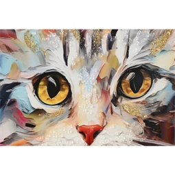 Kép macska 40x1,8x60 cm 2 féle