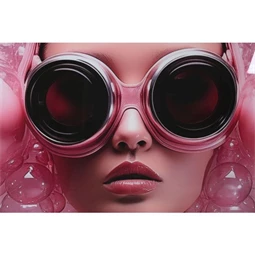 Kép nő 120x4x120 cm