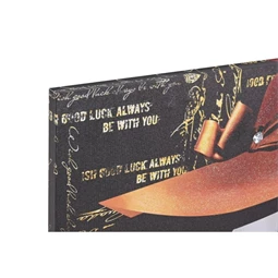 Kép nő kalapban 100x2,5x50 cm 4 féle