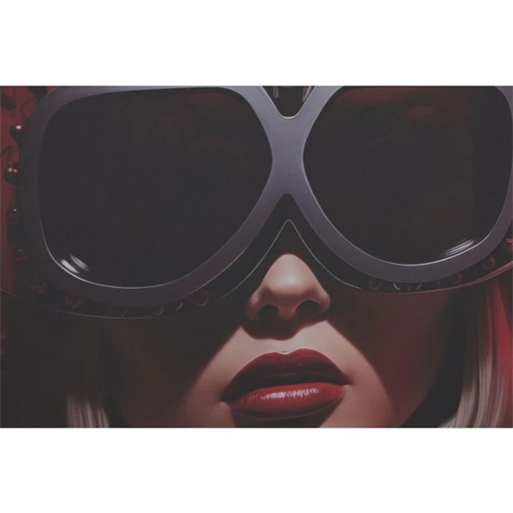 Kép nő 120x3x120 cm 2 féle